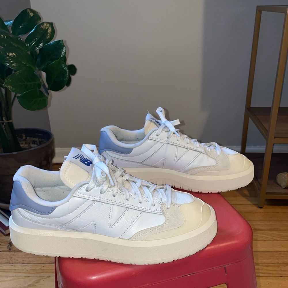 New Balance White/off white Casual Sneakers
